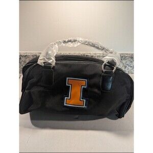 New University of Illinois Fighting Illini Small Duffel Bag Purse - Official